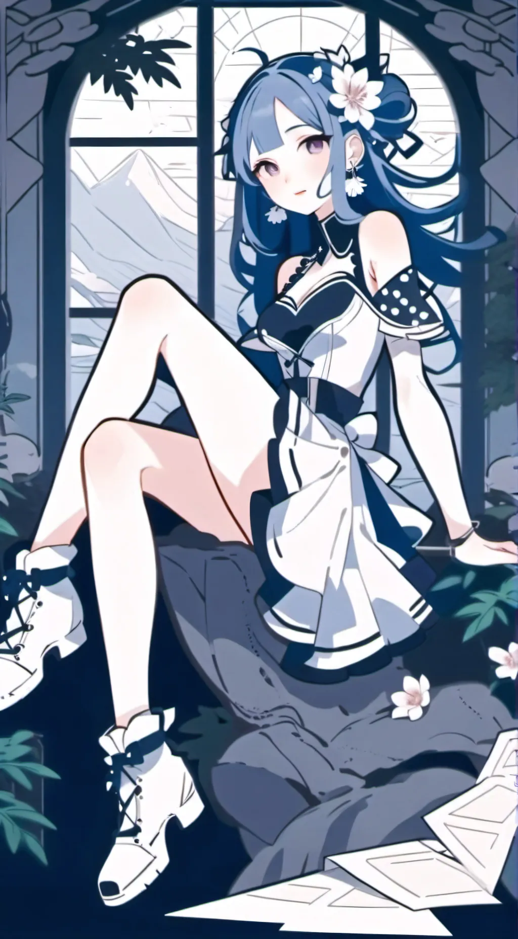 ai character: bro if yu chat wd background