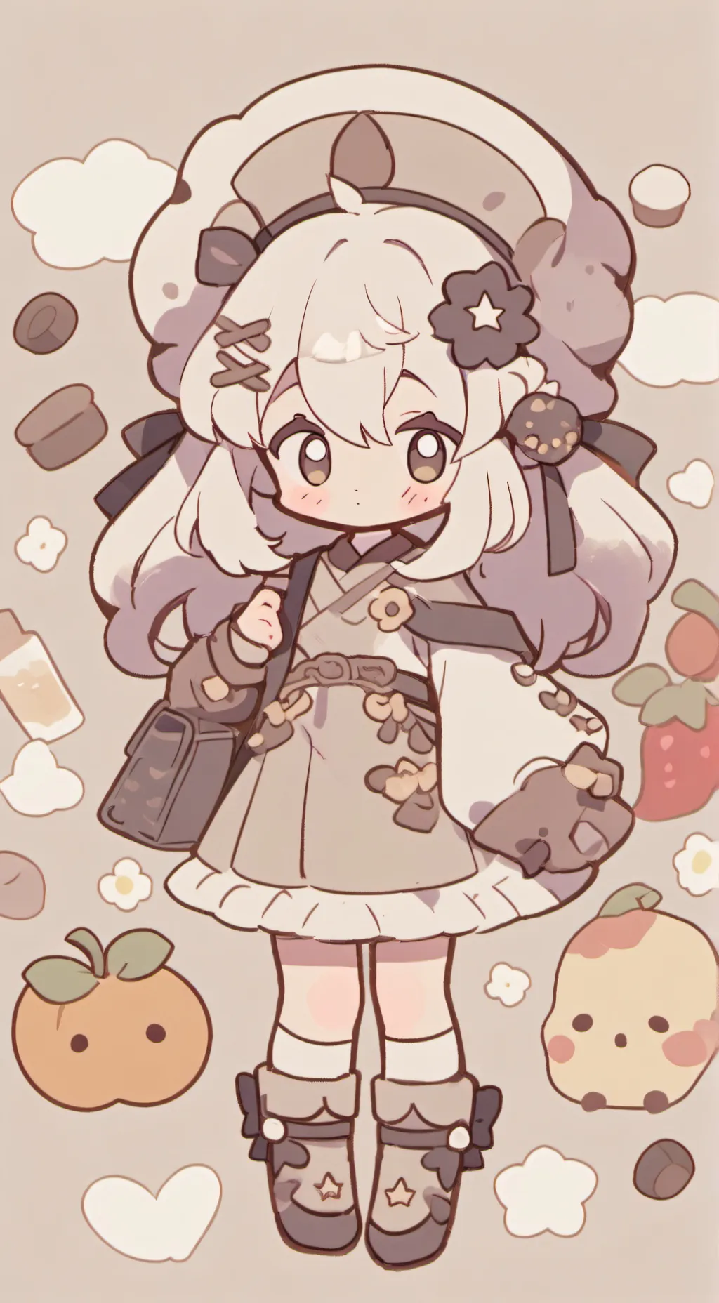 ai character: isabella  background