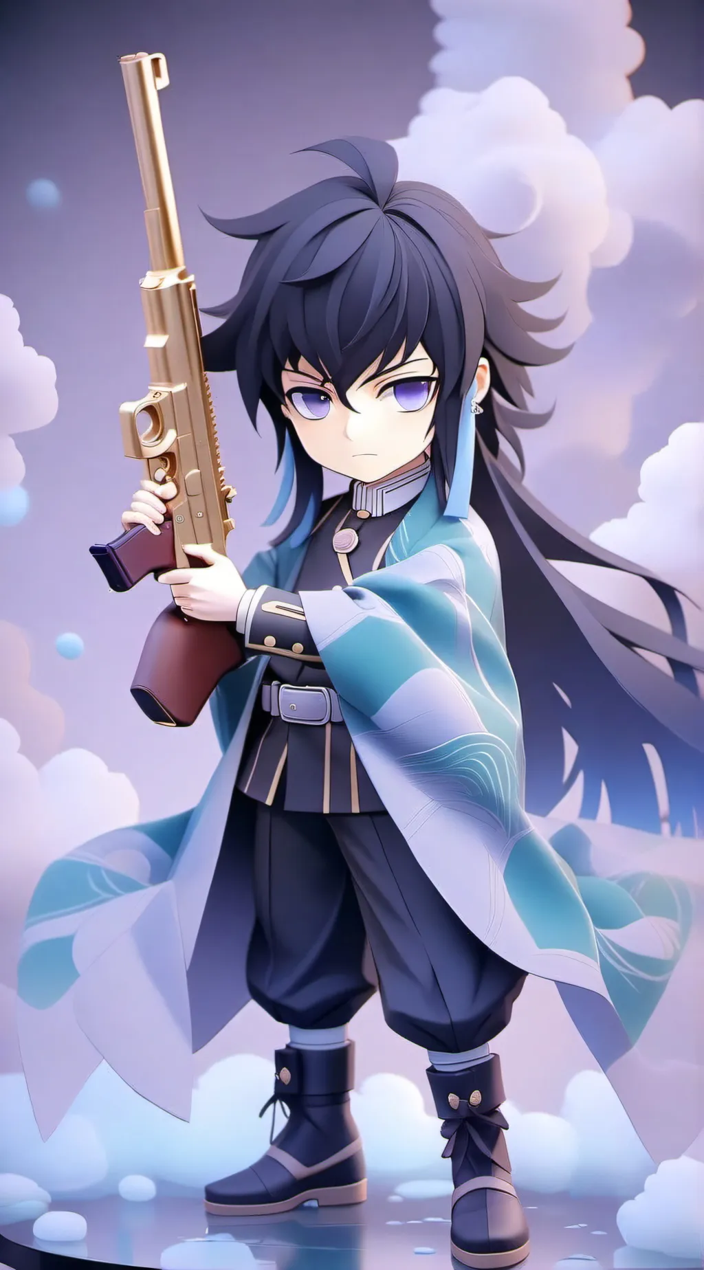 ai character: Muichiro Tokito background