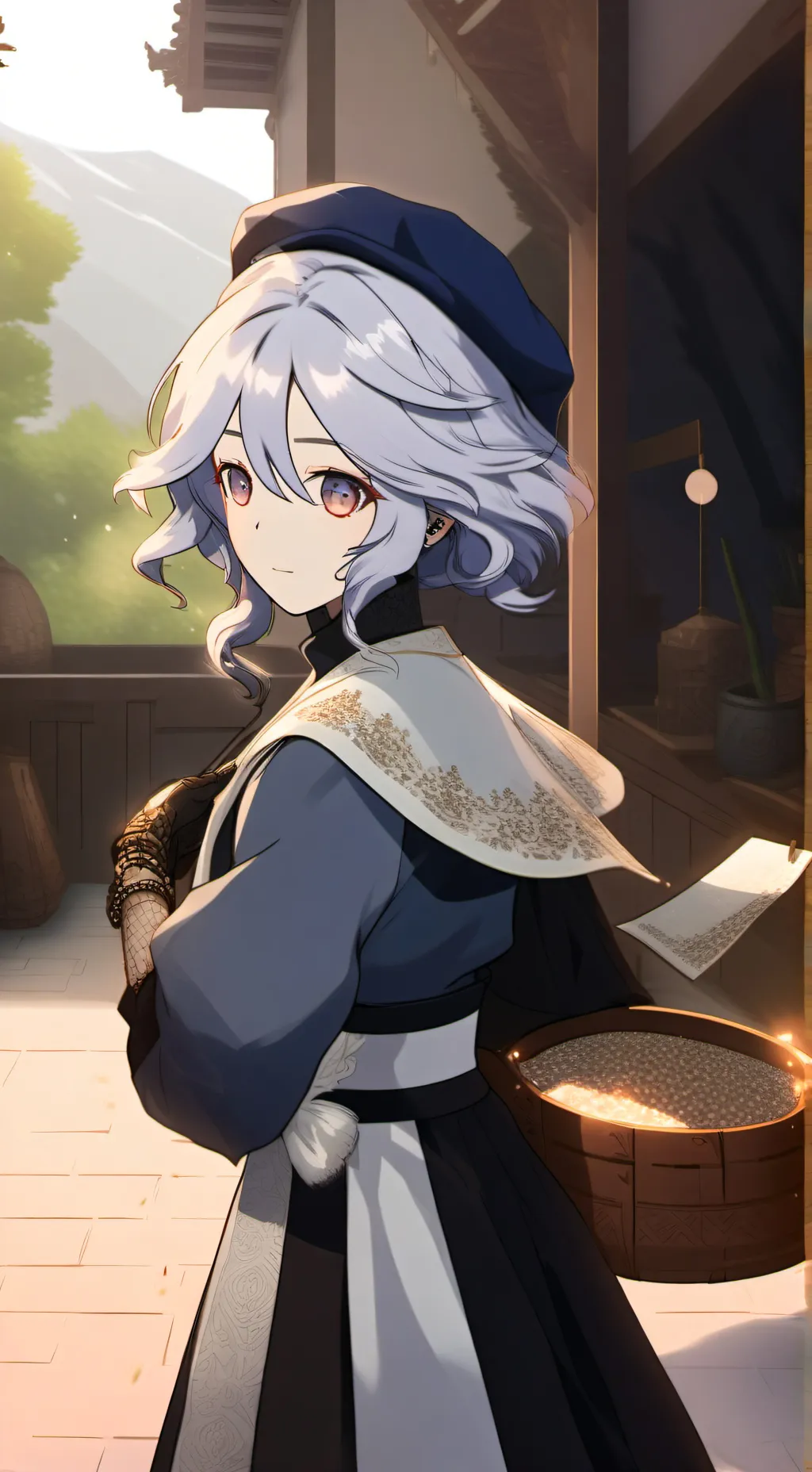 ai character: Furina background