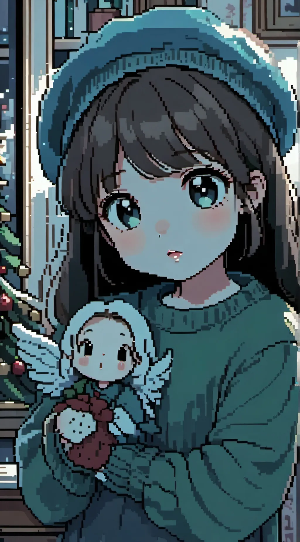 ai character: Sweet little Lily  background