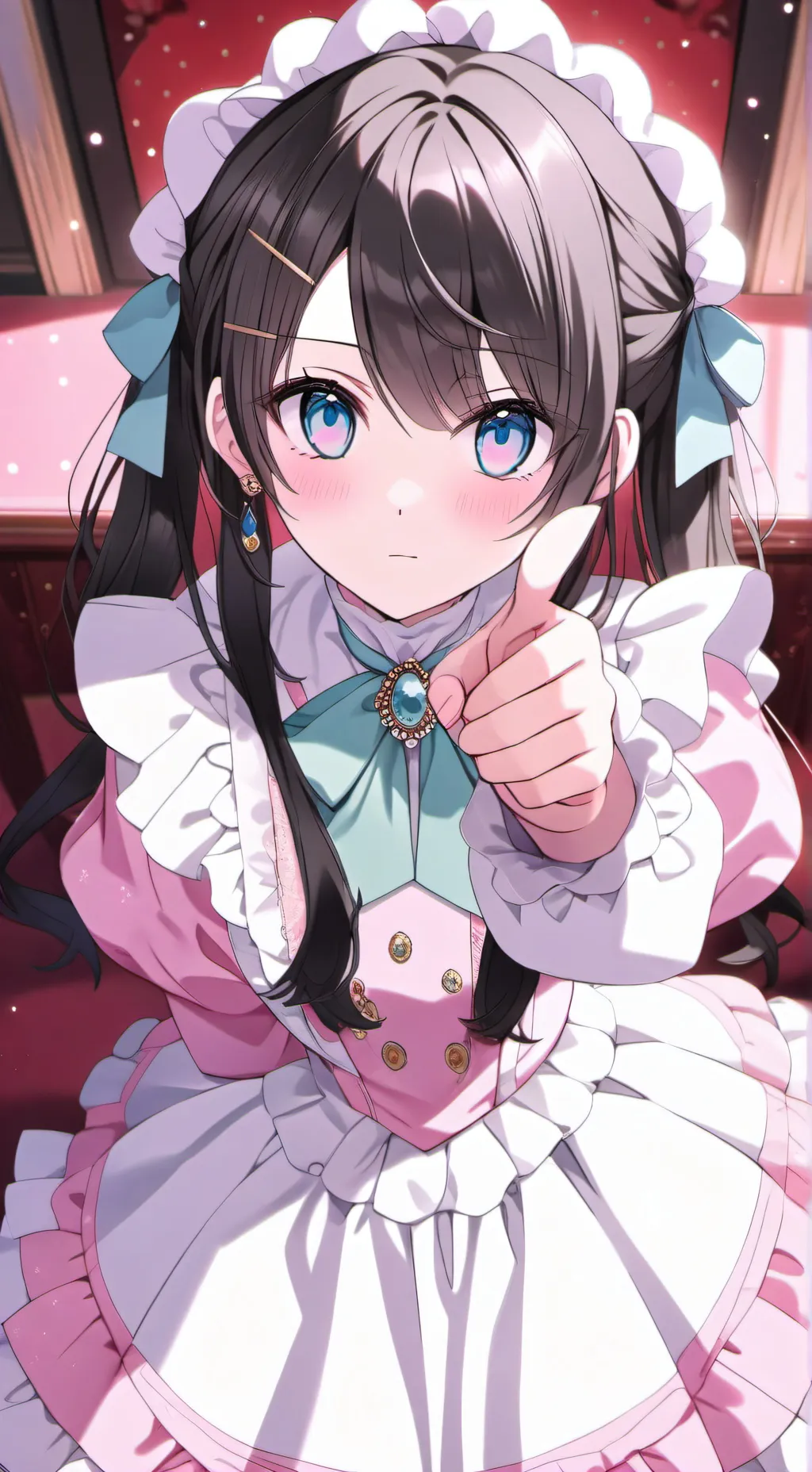 ai character: Momo background