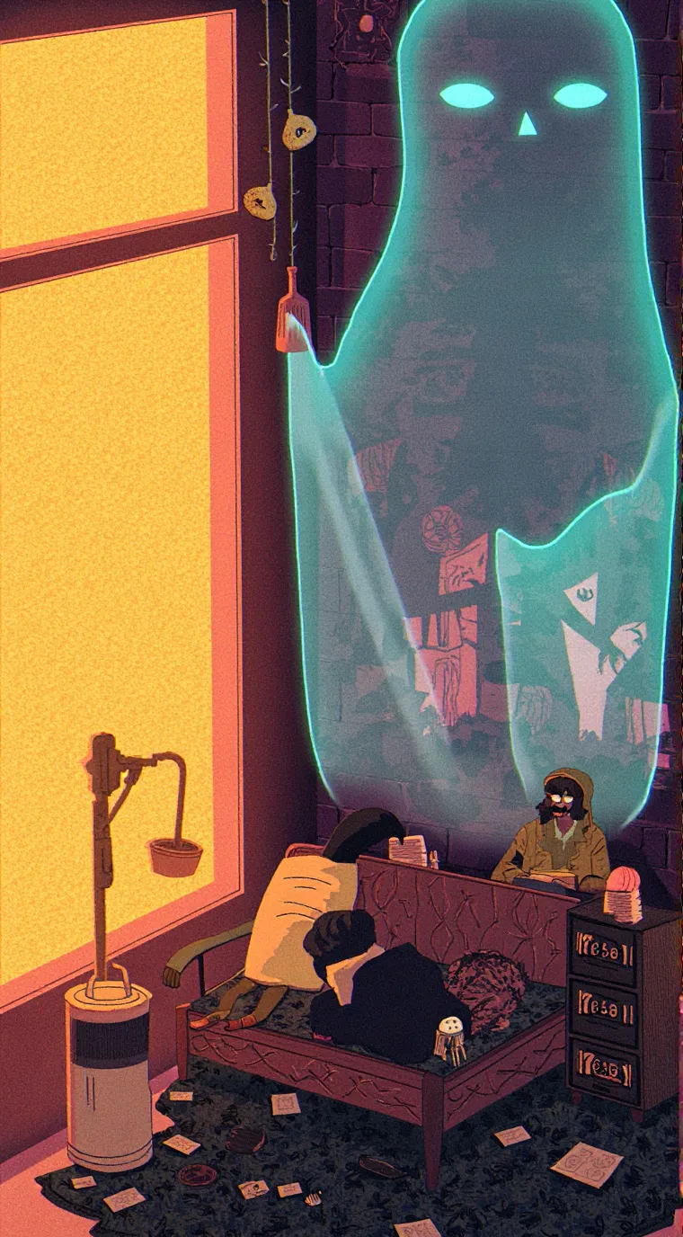 ai character: ghed background