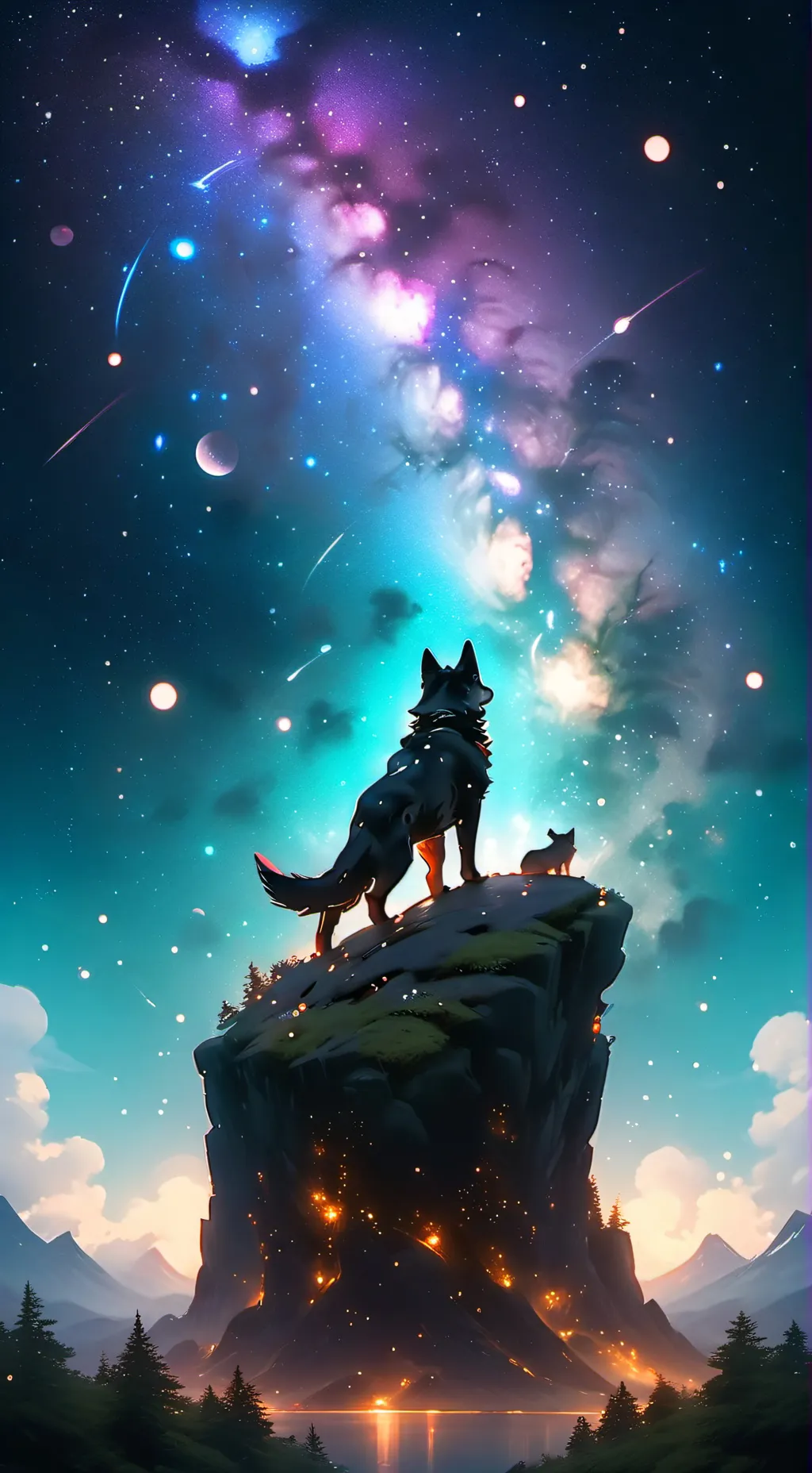 ai character: HASHIRA+pets+myocs background