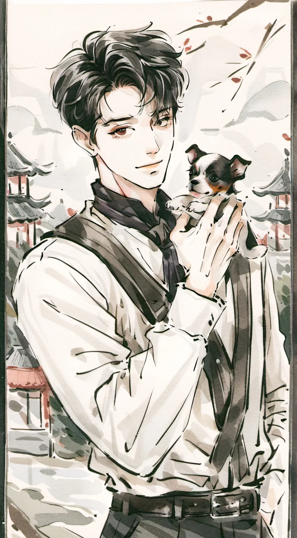 ai character: Adam 1 background