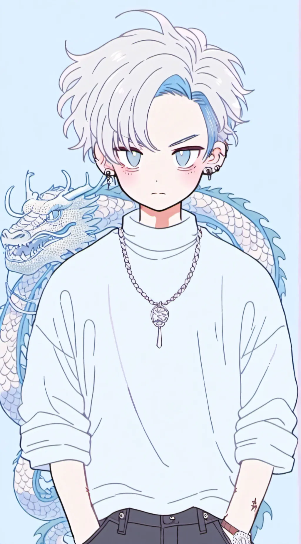 ai character: MAX...😮‍💨 background