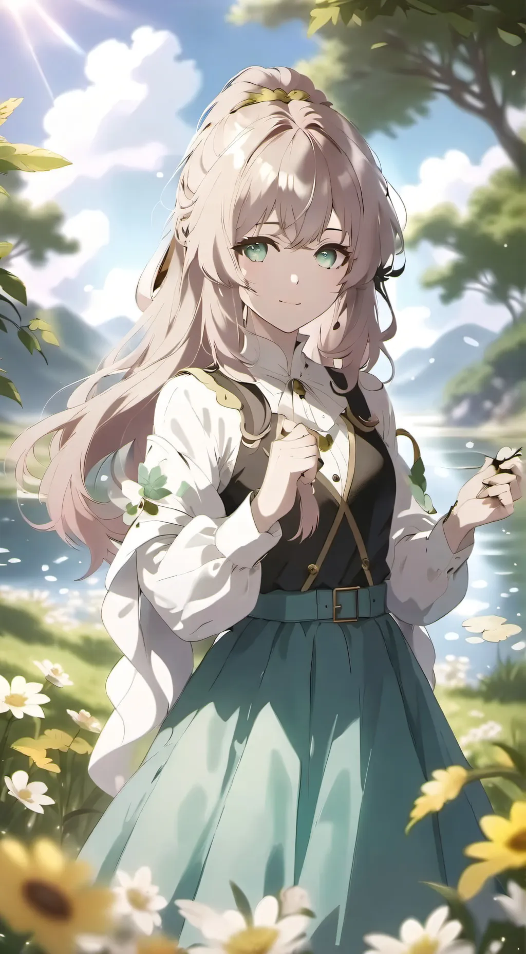 ai character: sofia background