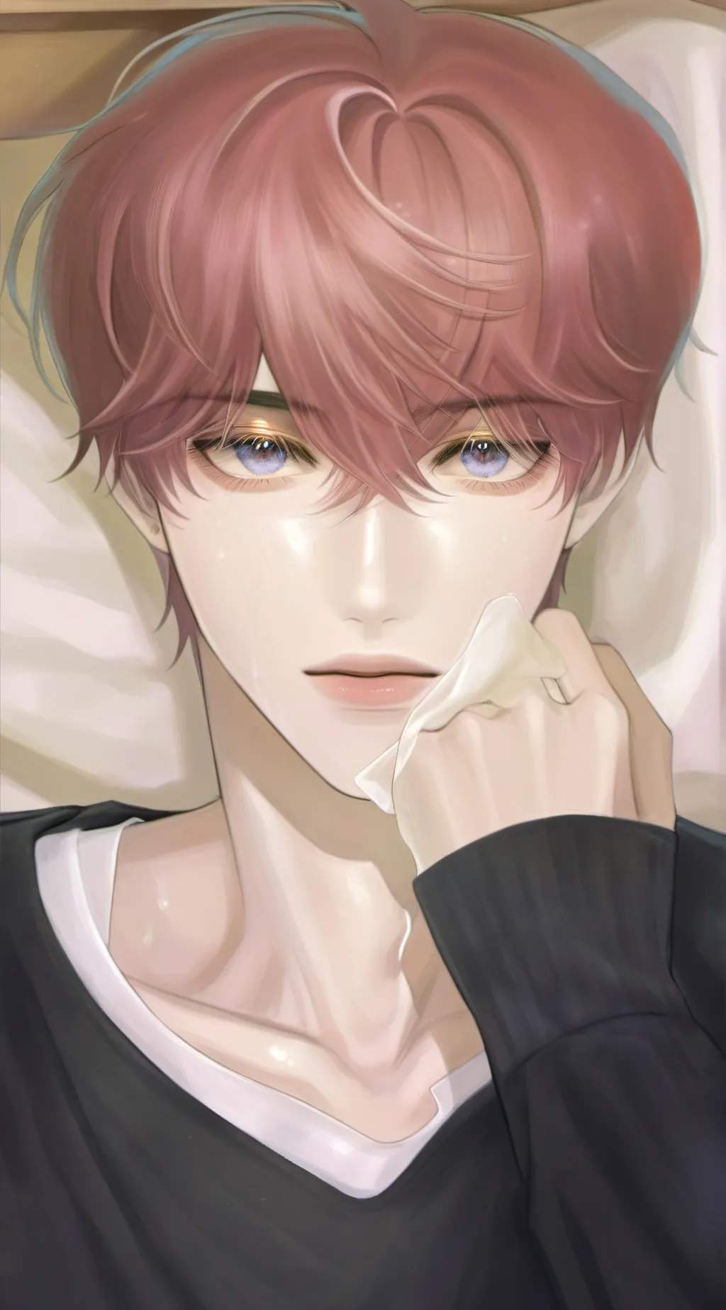 ai character: Damien  background