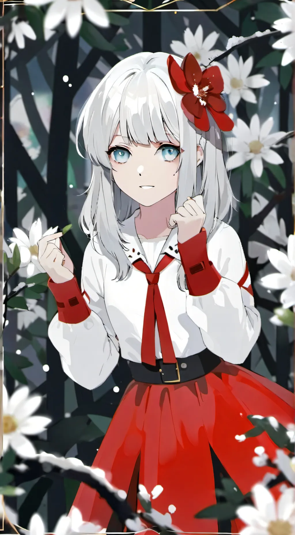 ai character: Makima background