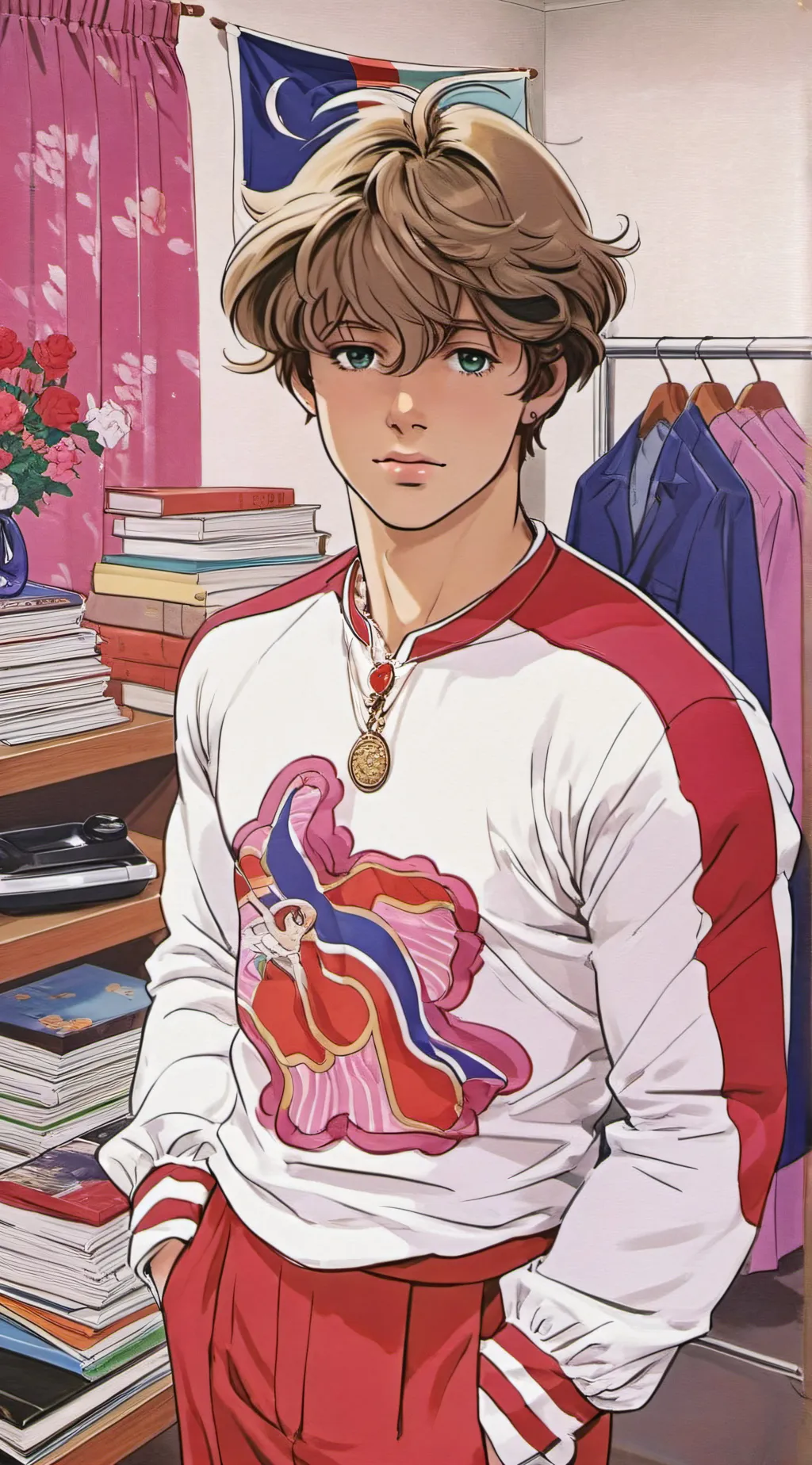 ai character: Alex  background