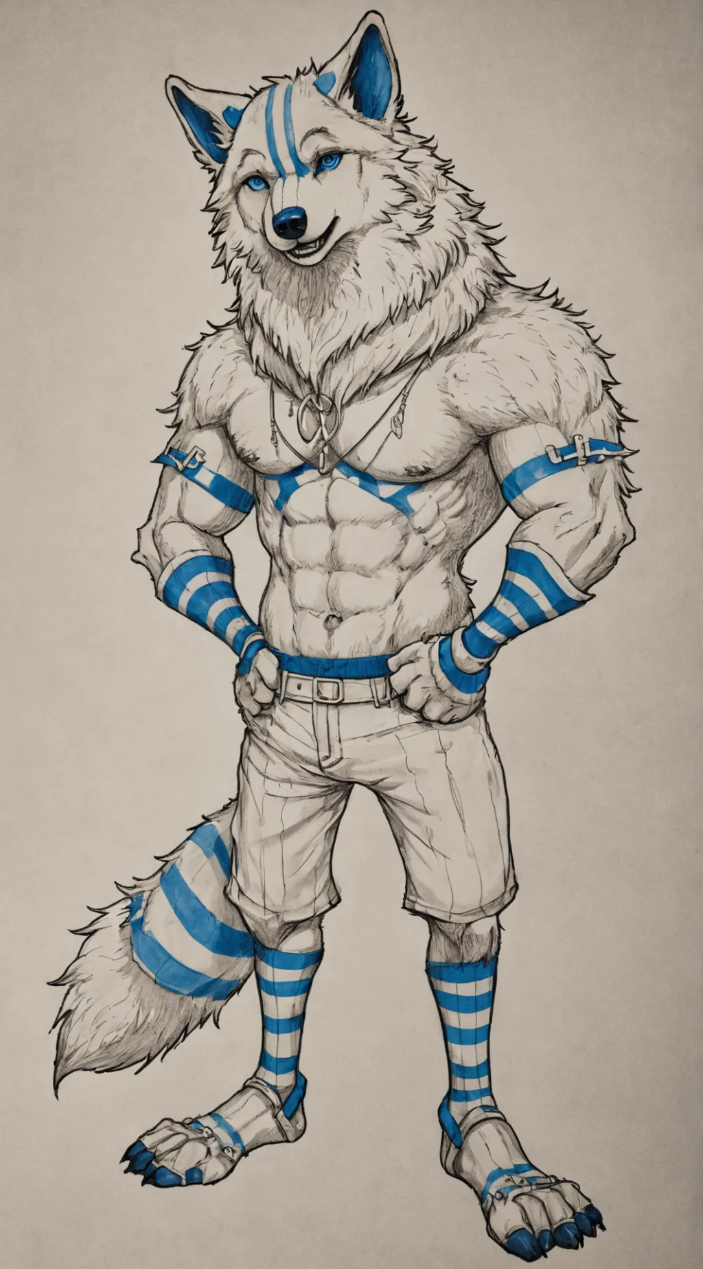 ai character: Frost  background