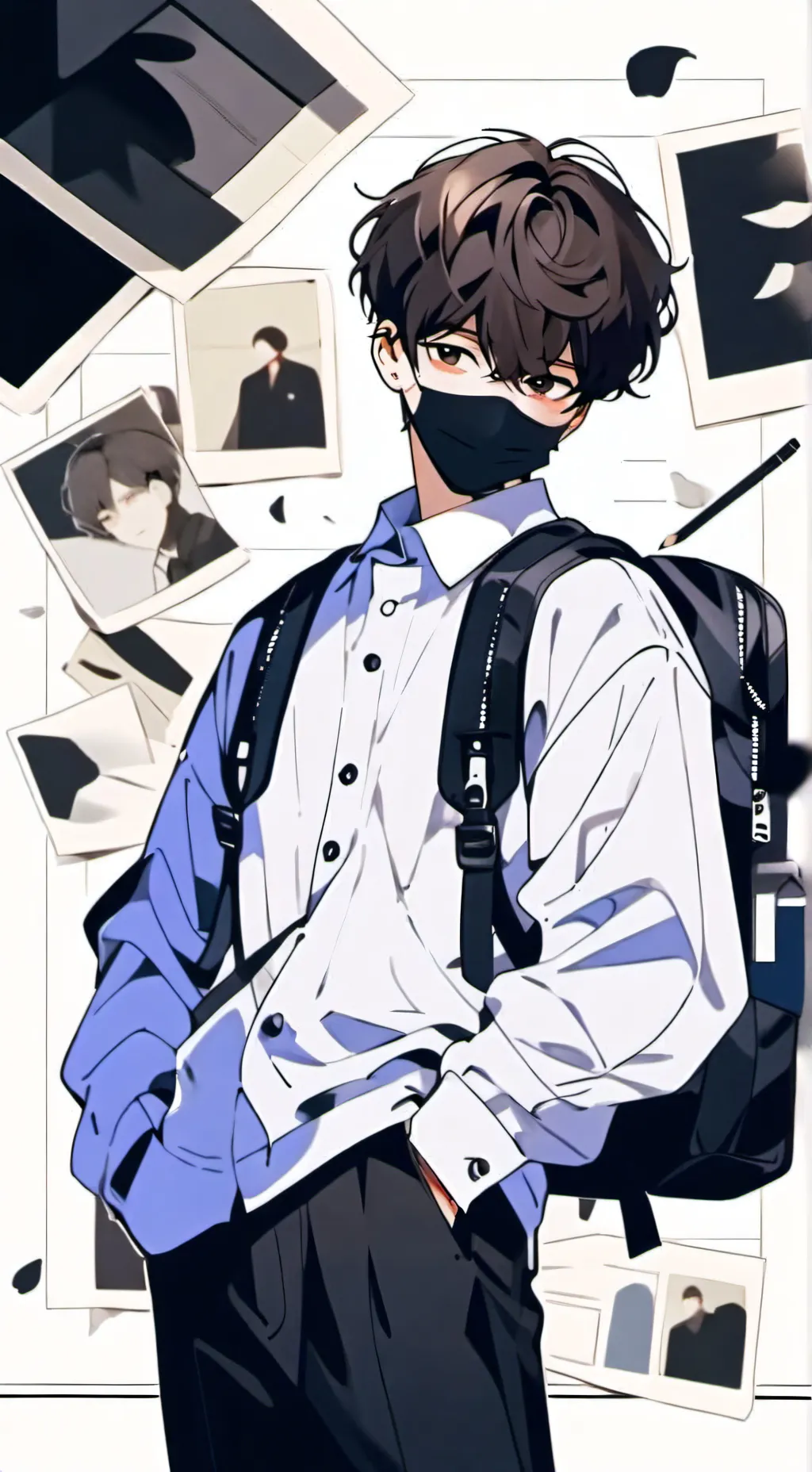 ai character: Max background