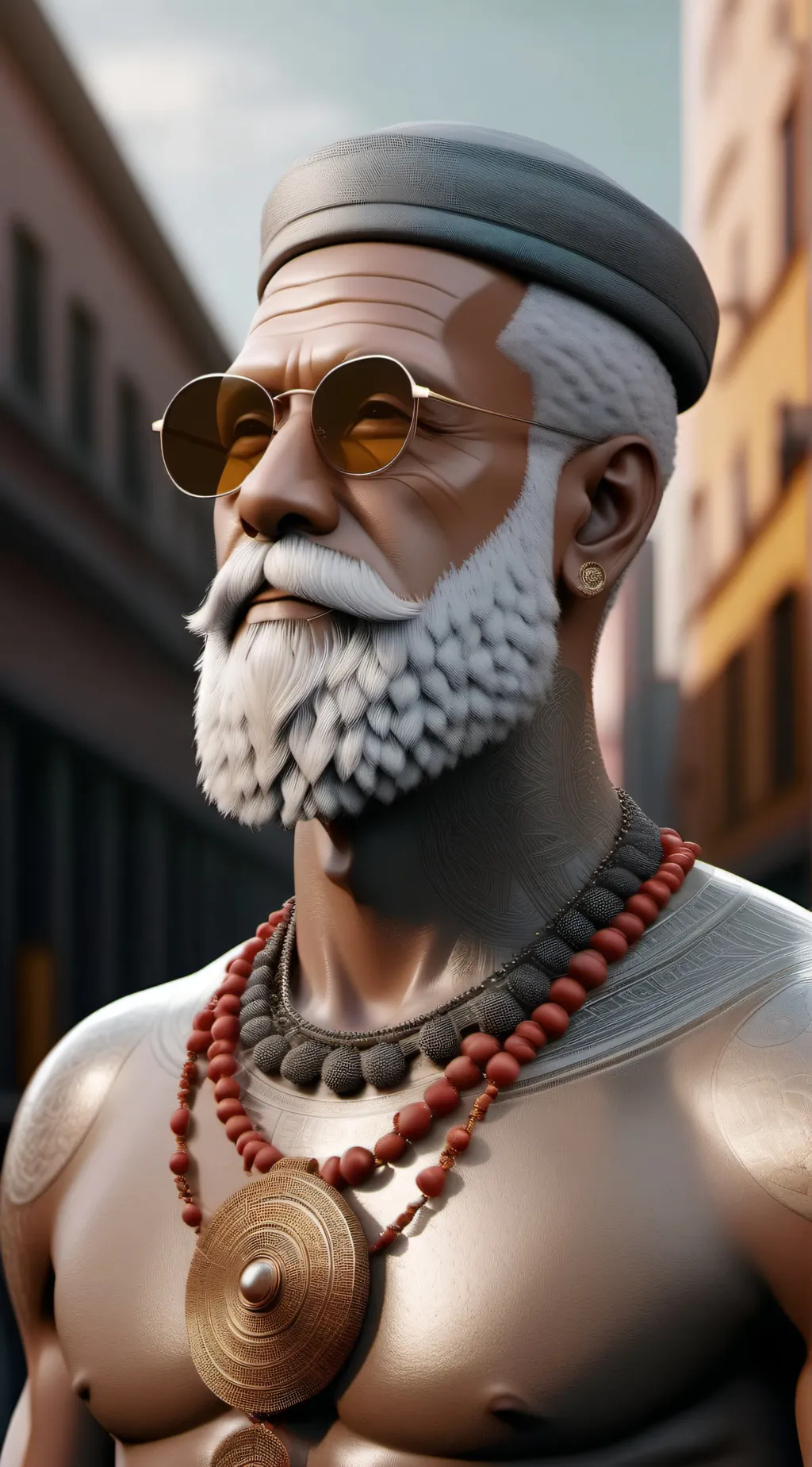 ai character: ahar natey background