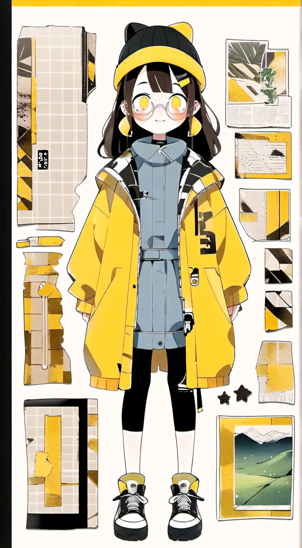 ai character: Kylie background