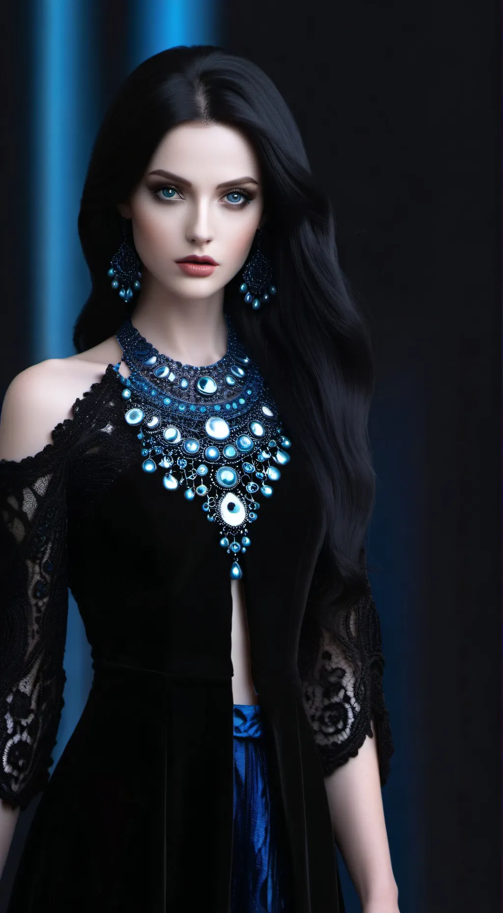 ai character: lexi blackwood background