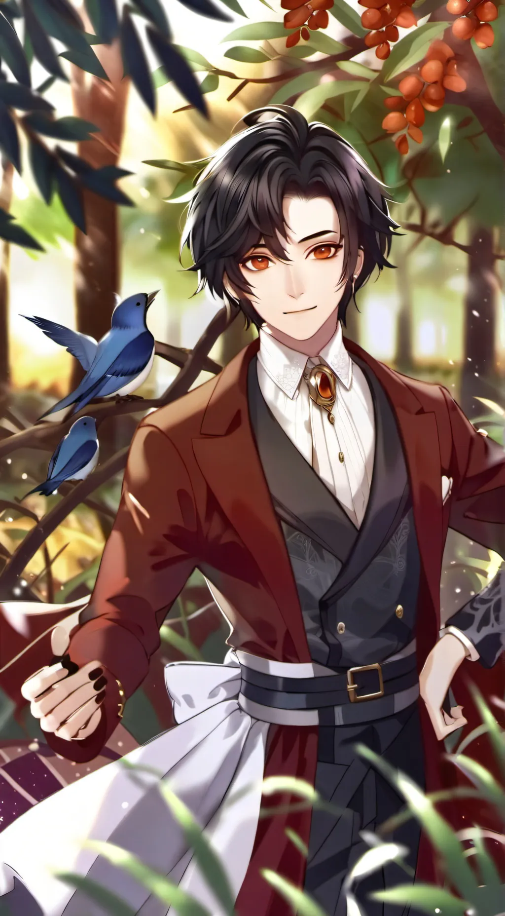 ai character: alex  background