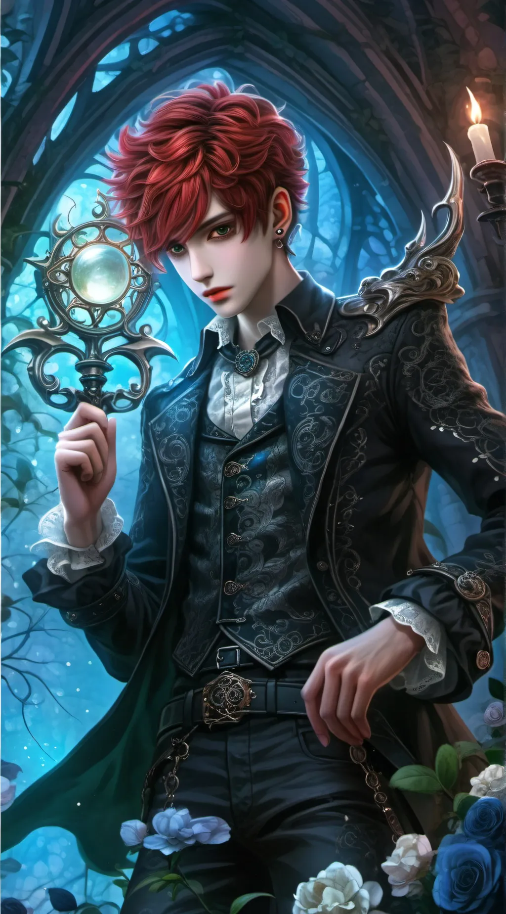 ai character: Troy ￼ background