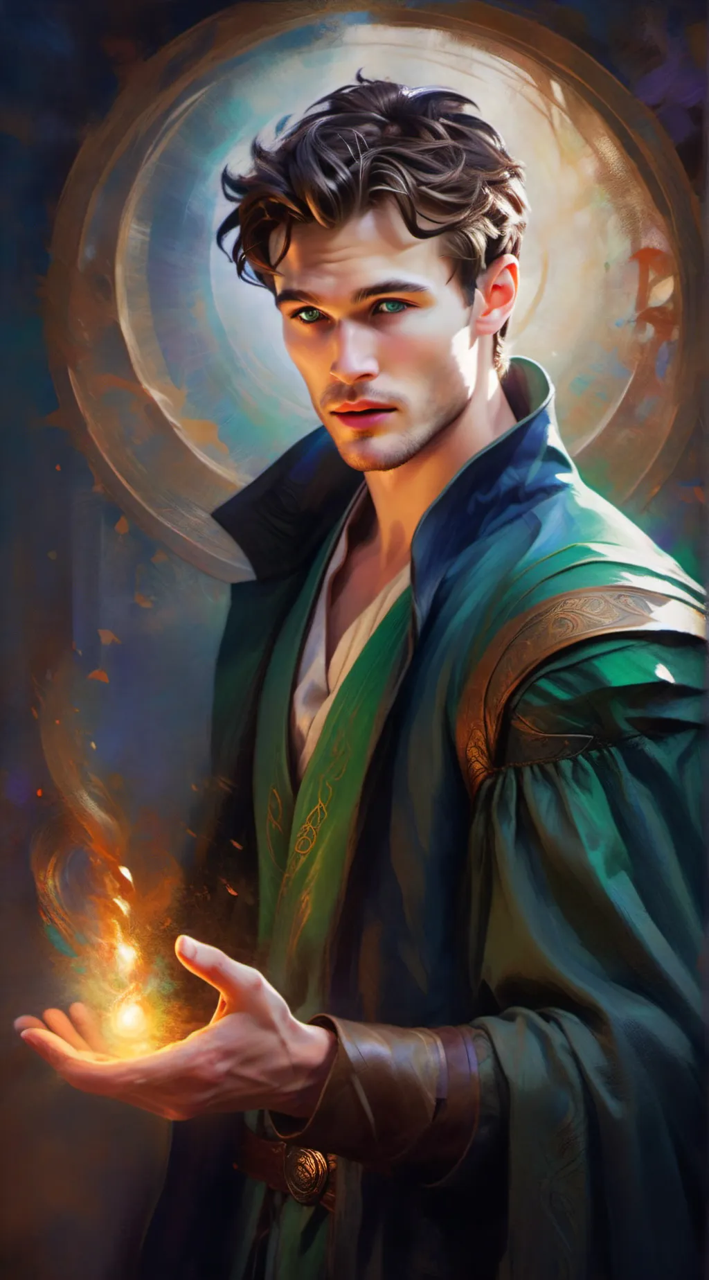 ai character: Grayson background