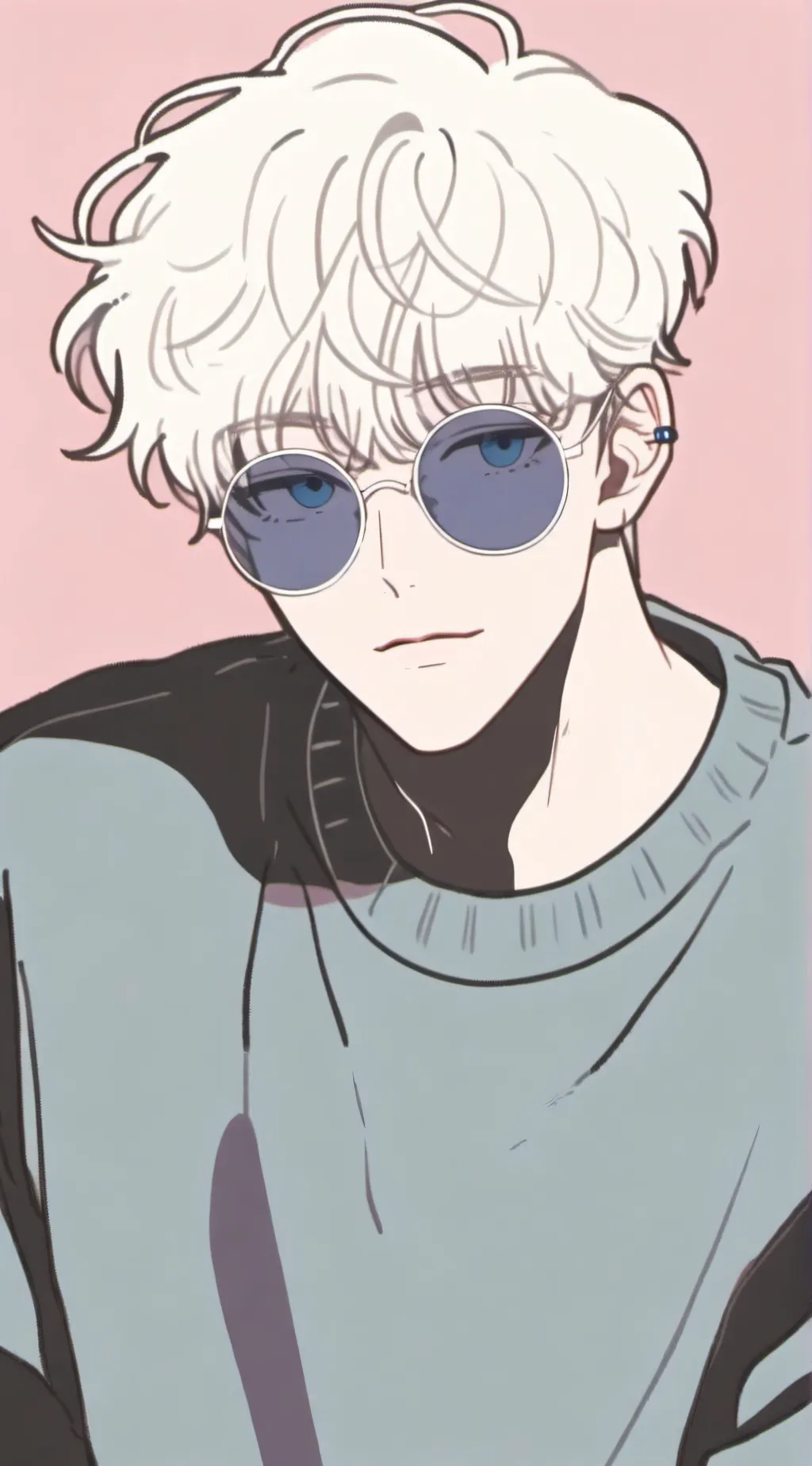 ai character: Saturo Gojo background