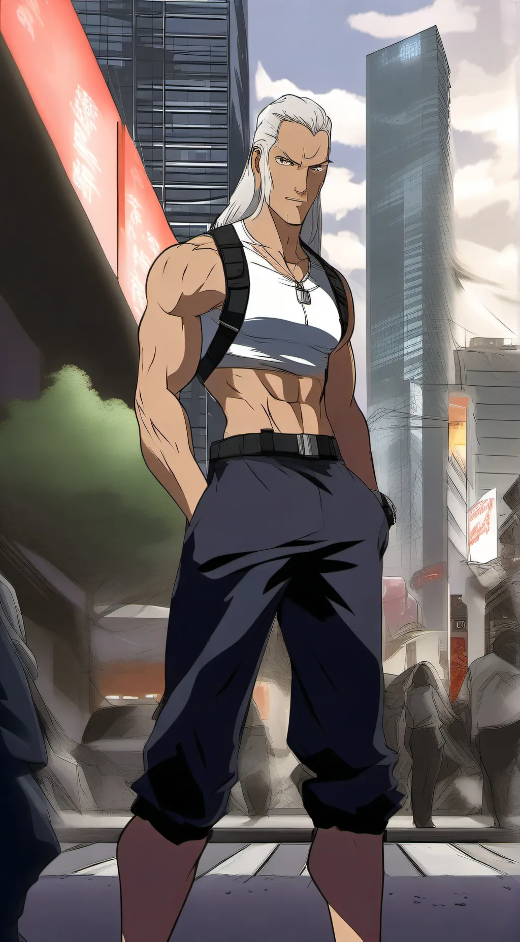 ai character: PAKKU background