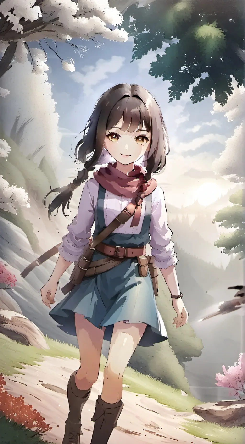 ai character: Мася background