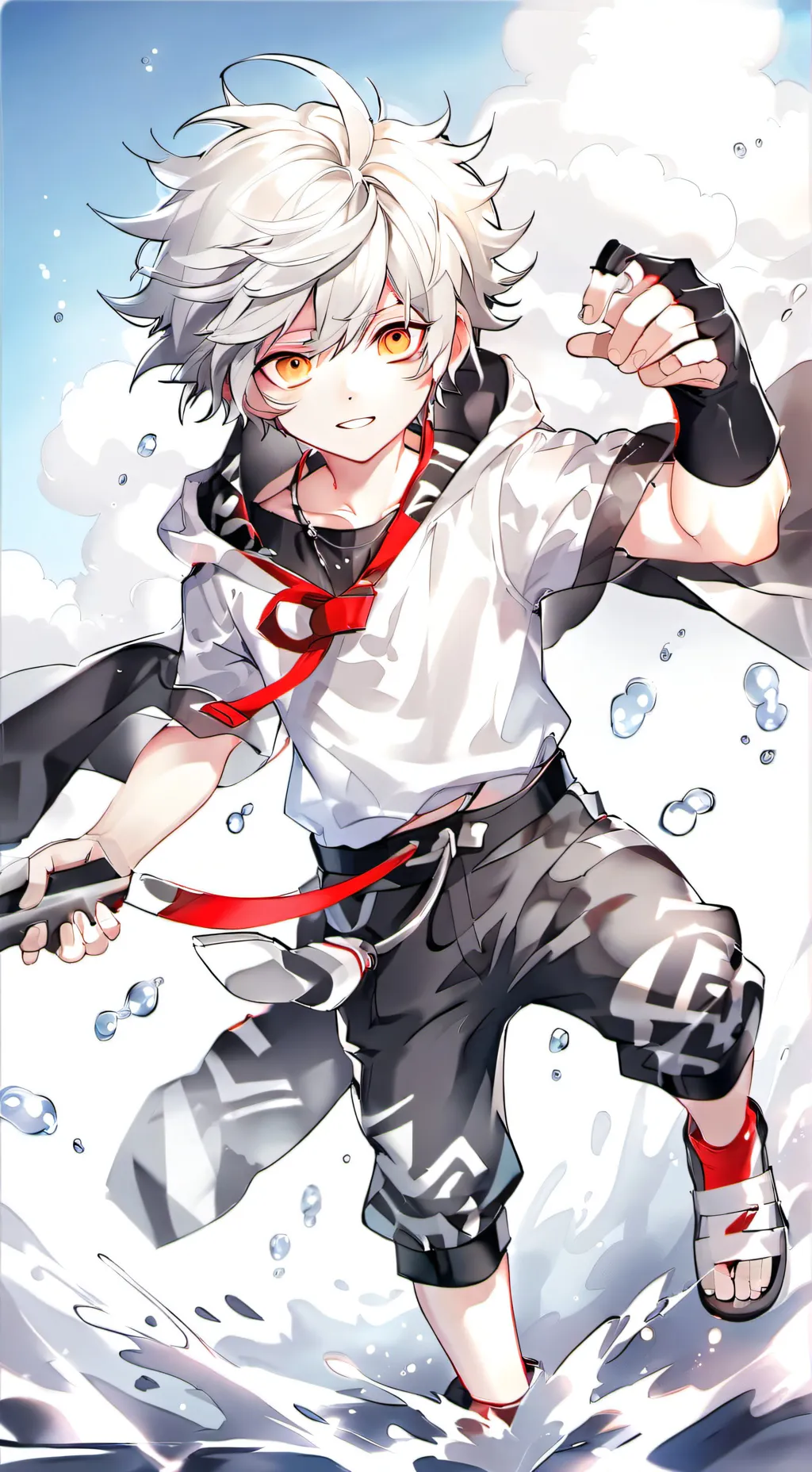 ai character: LOV x my OC 10 background