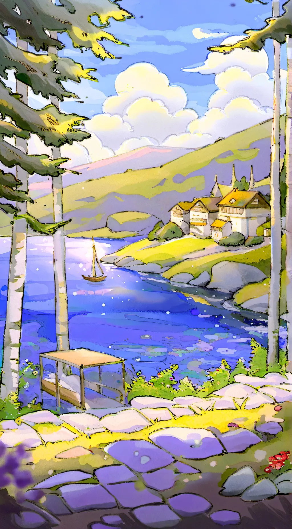 ai character: Boss background