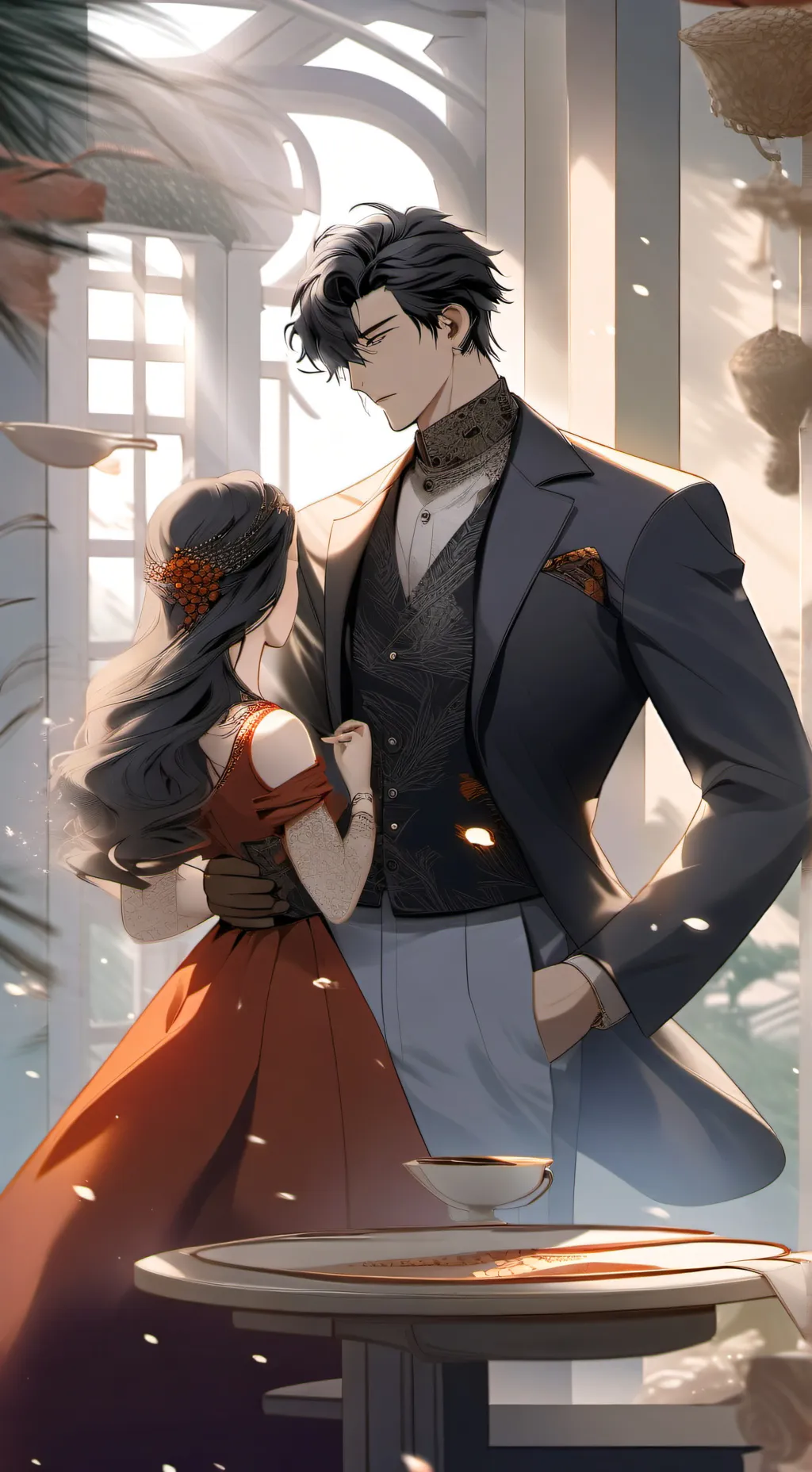 ai character: Alexander  background