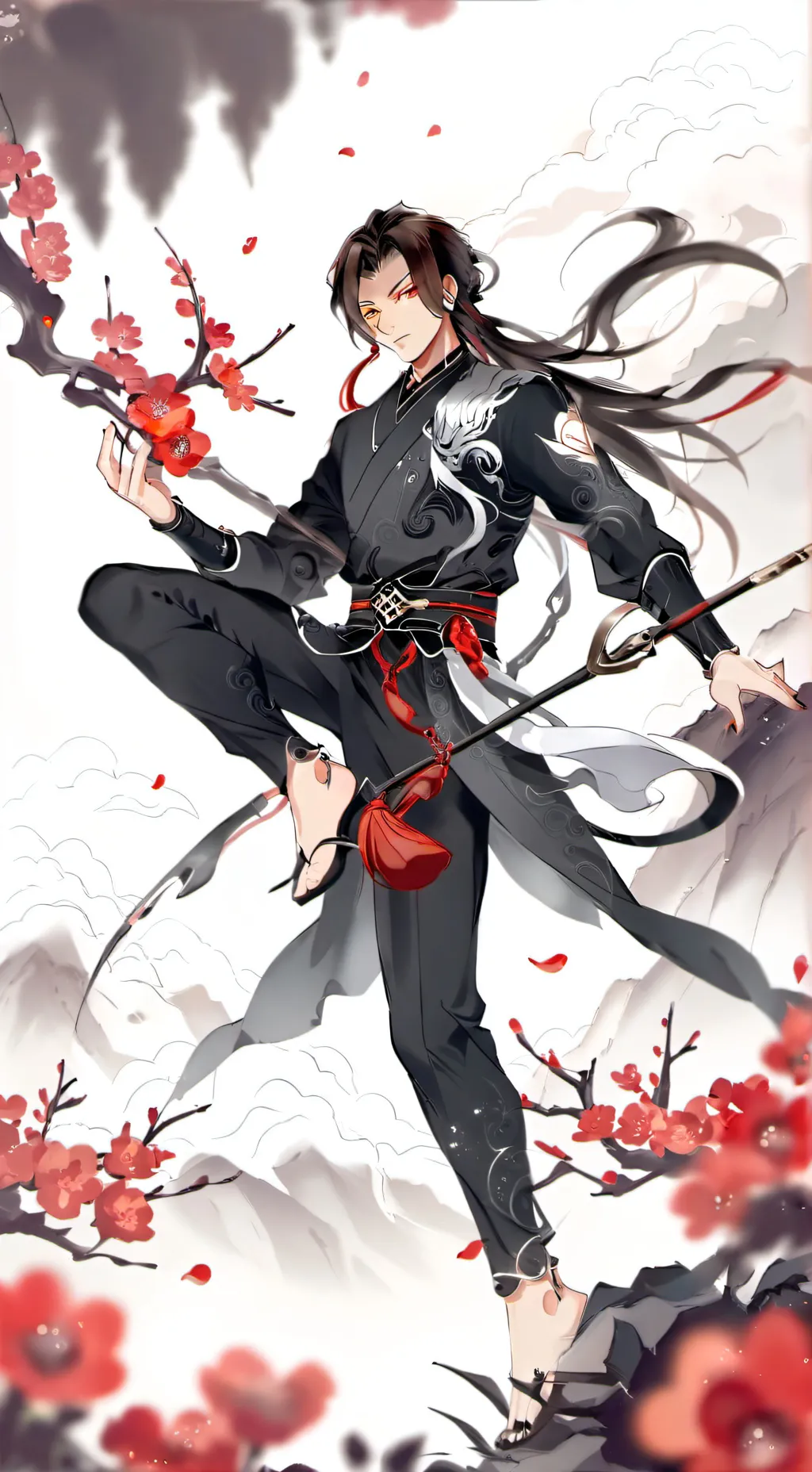 ai character: muzan background