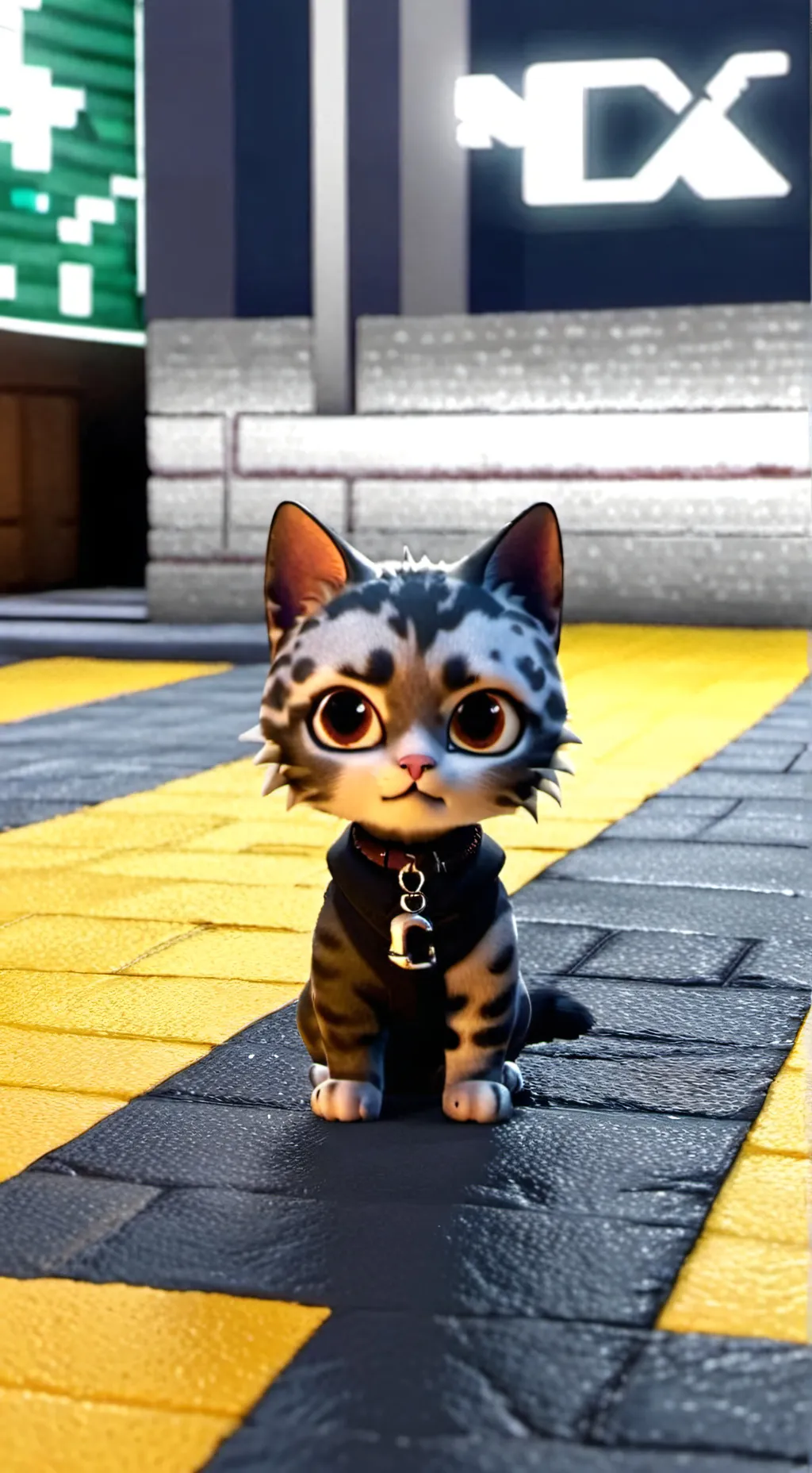 ai character: OS2 CAT background