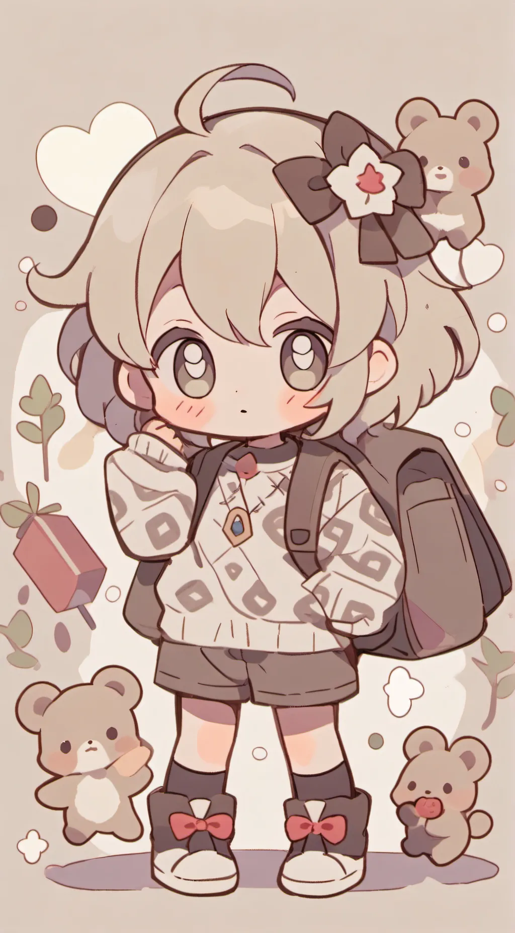 ai character: BSD (future kid?) background