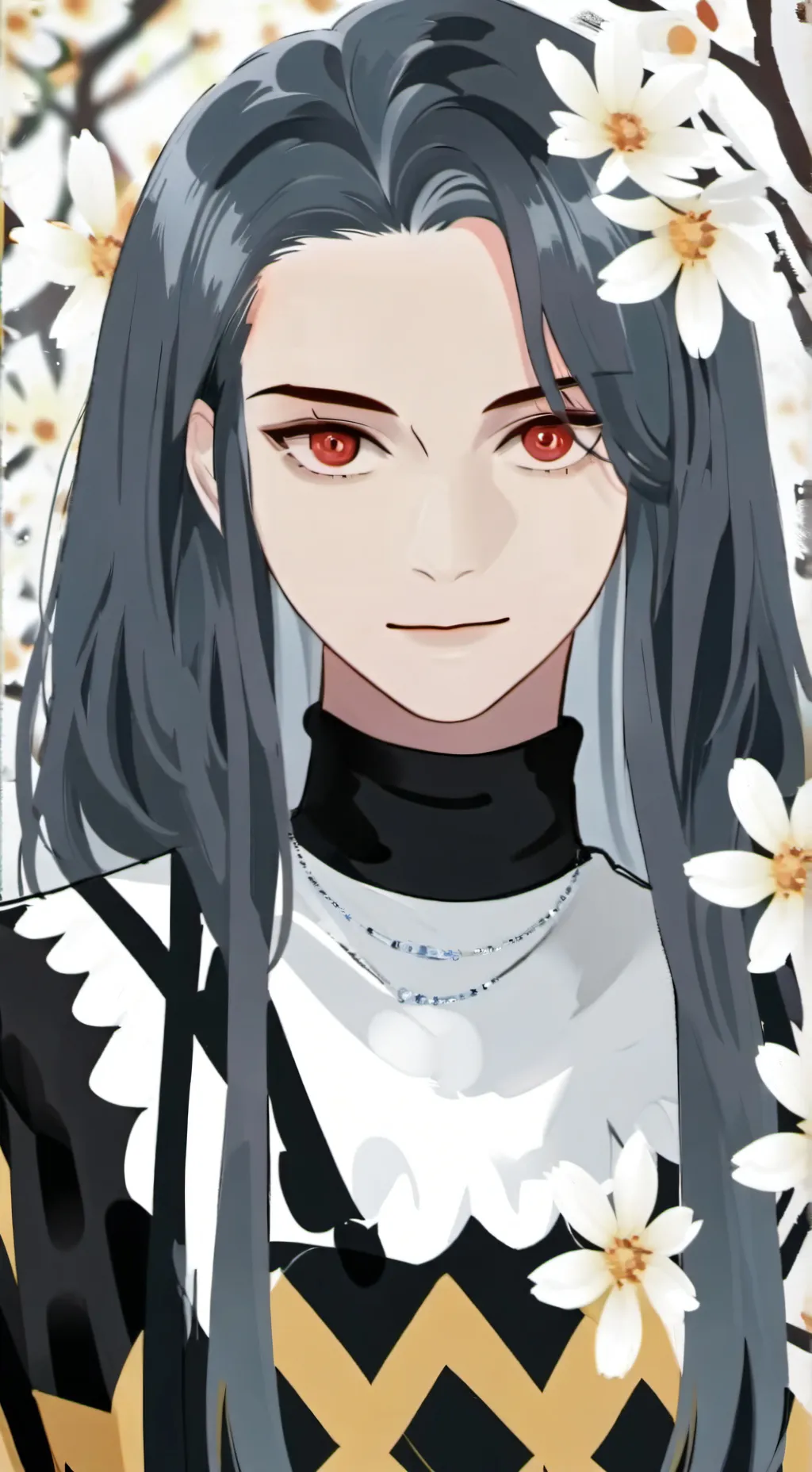 ai character: demon slayer  background