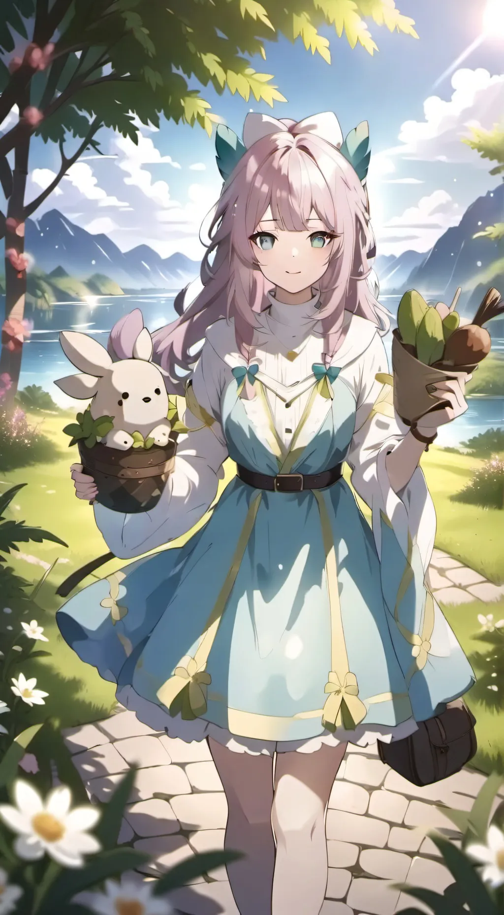 ai character: milly background