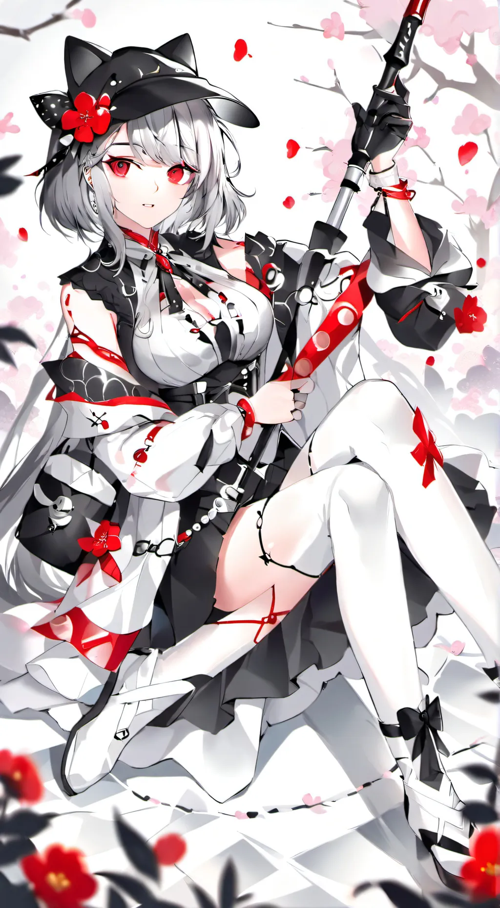 ai character: soldada background