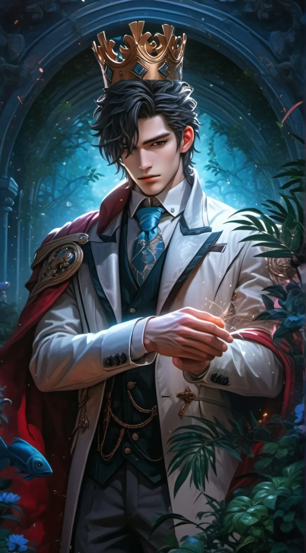 ai character: Dylan Qing  background