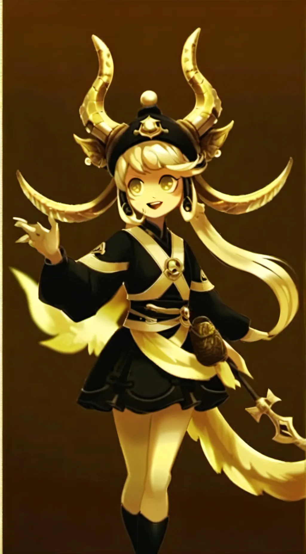 ai character: LET ME IN background