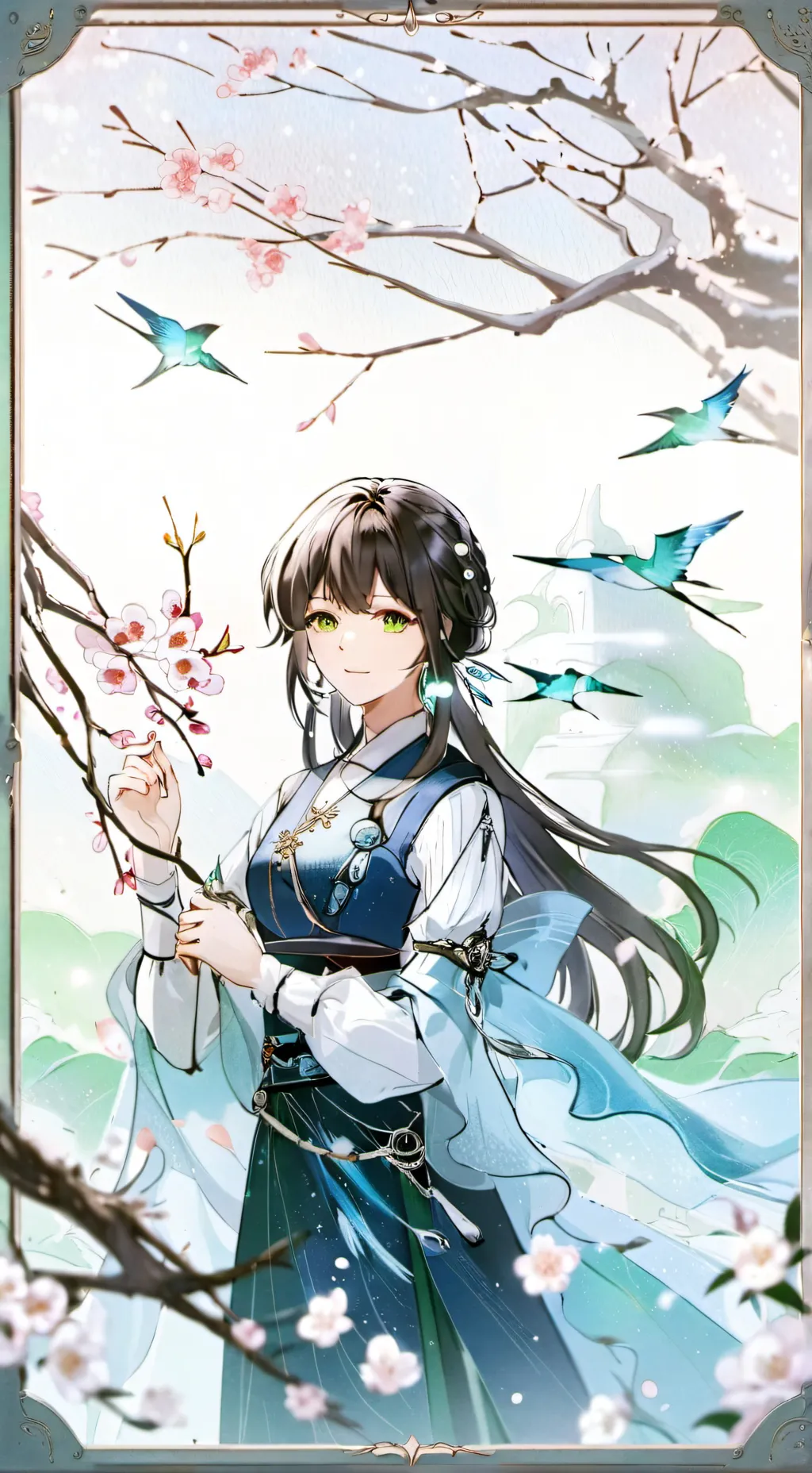 ai character: clara  background