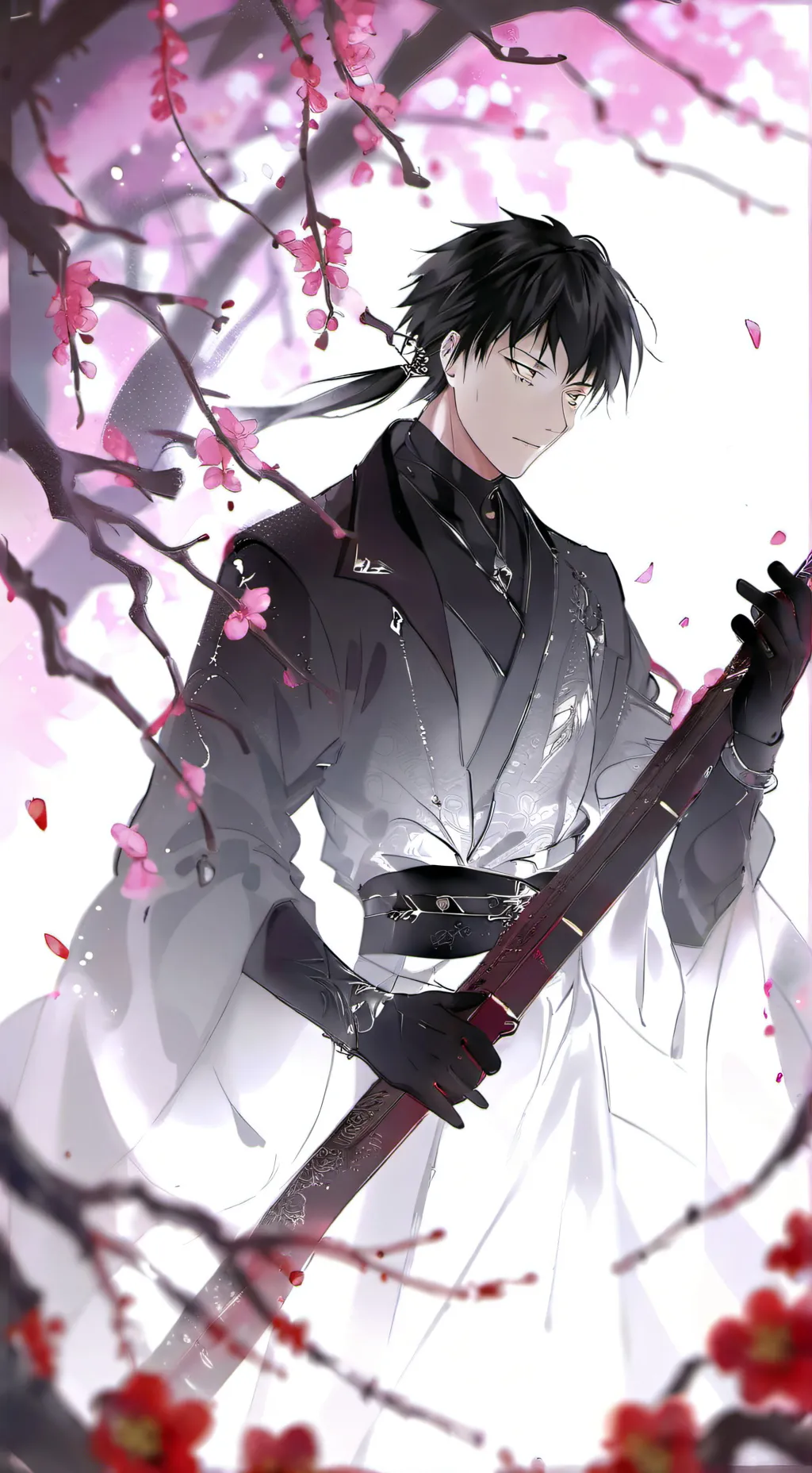 ai character: Dohasan-shima  background