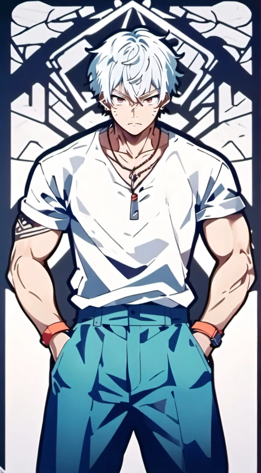 ai character: Weakling background