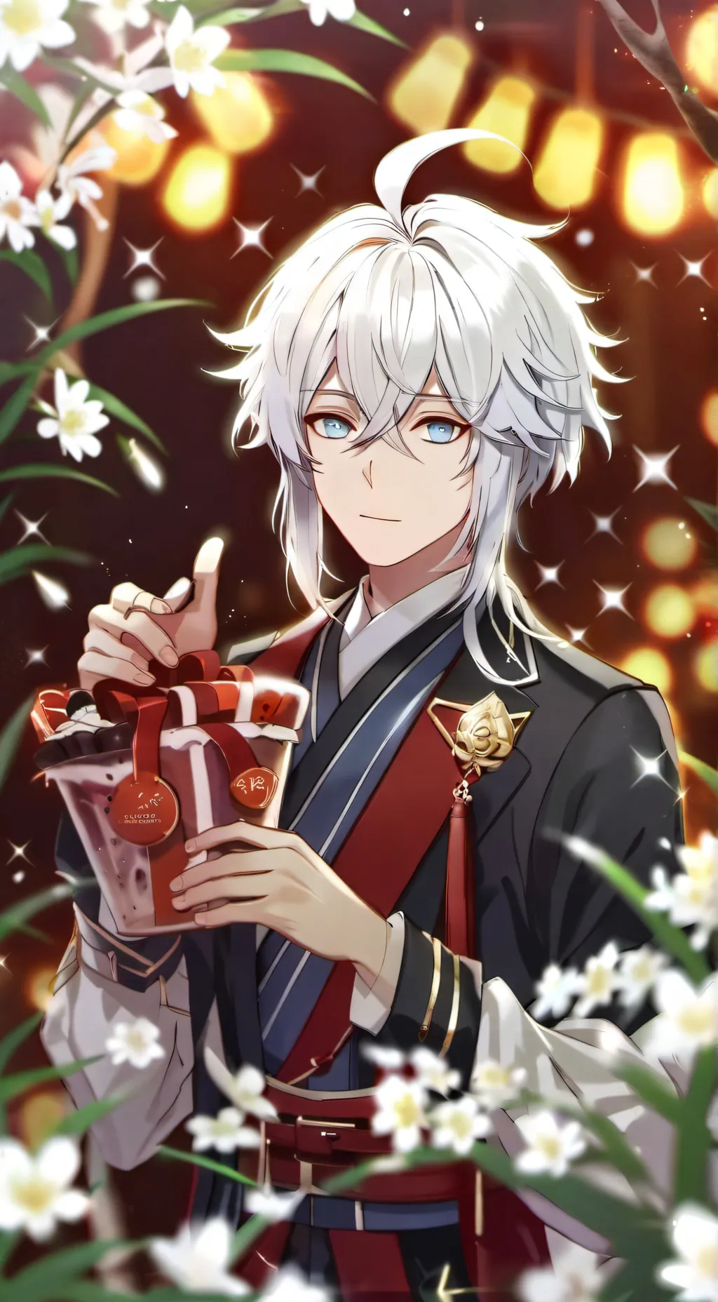 ai character: Leo background