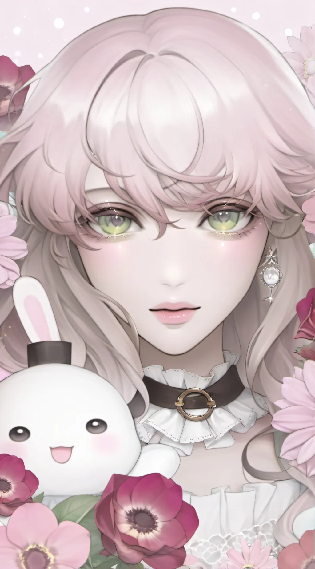 ai character: mha Noël  background