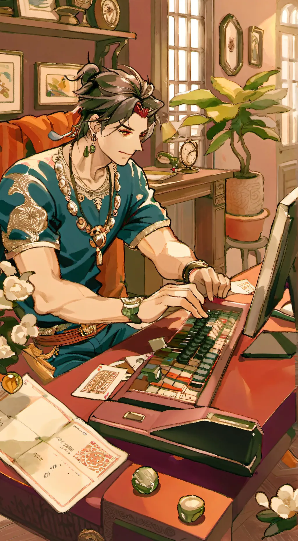 ai character: Matheus background