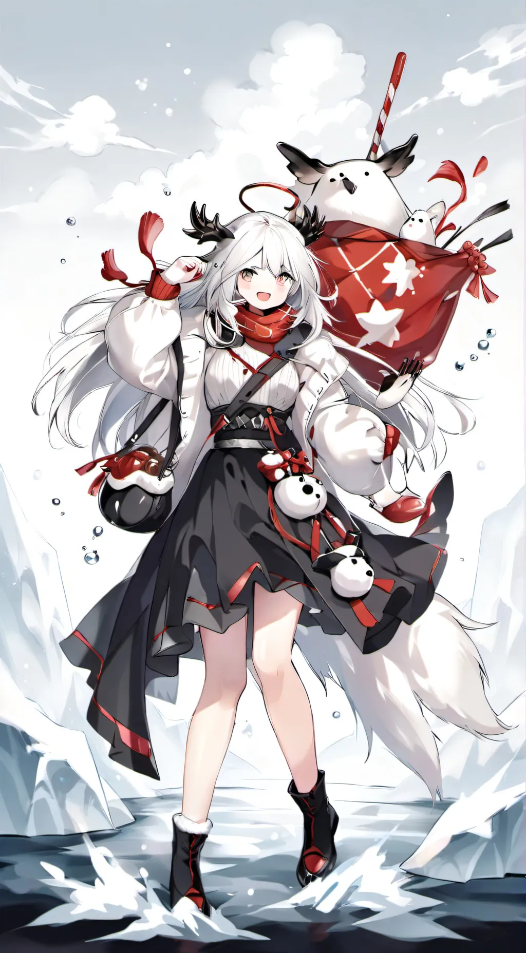 ai character: Luna background