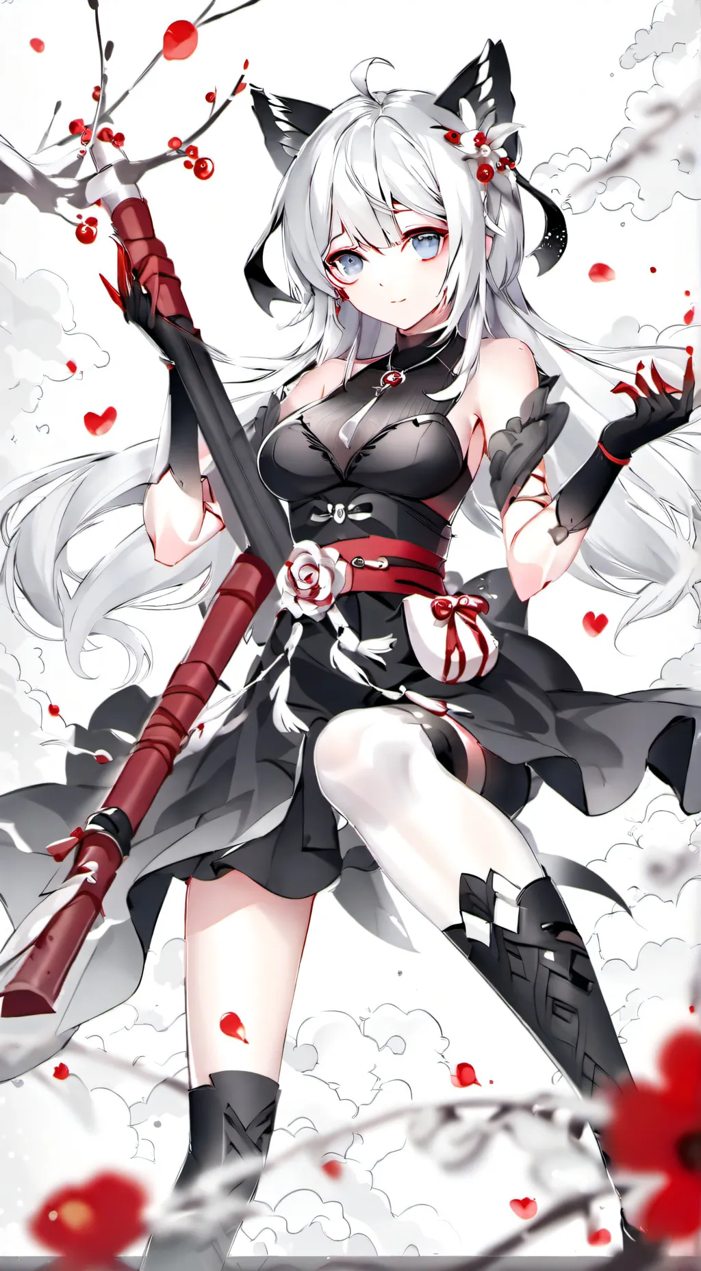 ai character: Amy  background