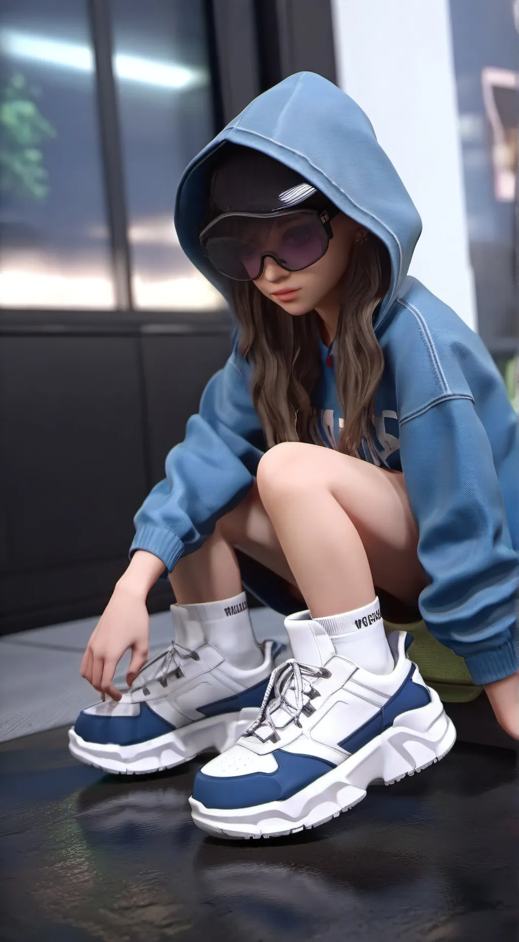 ai character: Mariana  background