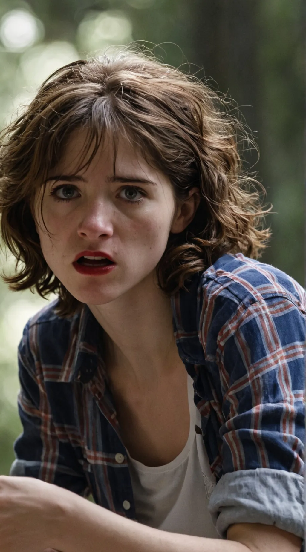 ai character: Nancy wheeler 💋 background