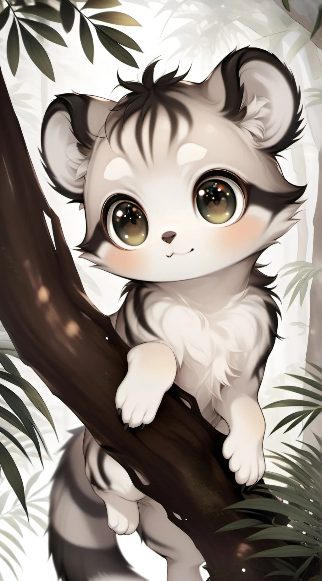 ai character: oreo the tiger background