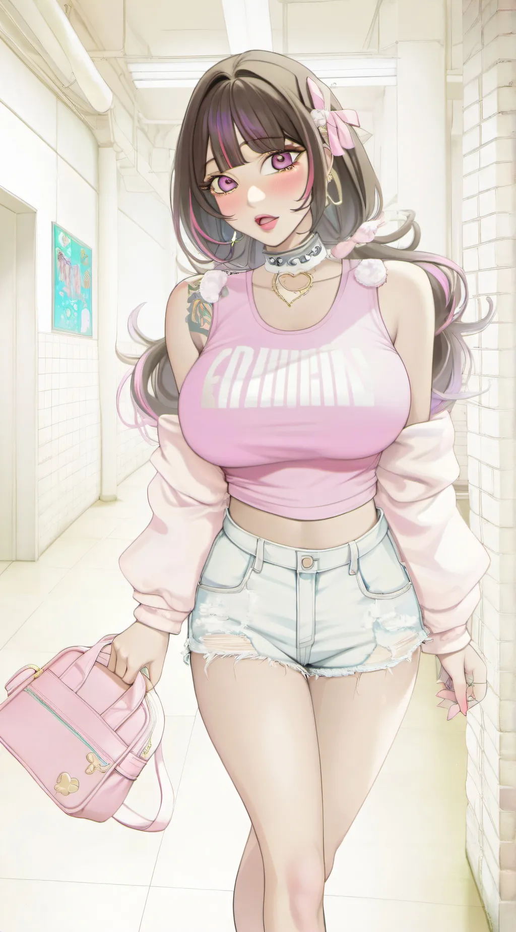 ai character: Marie background