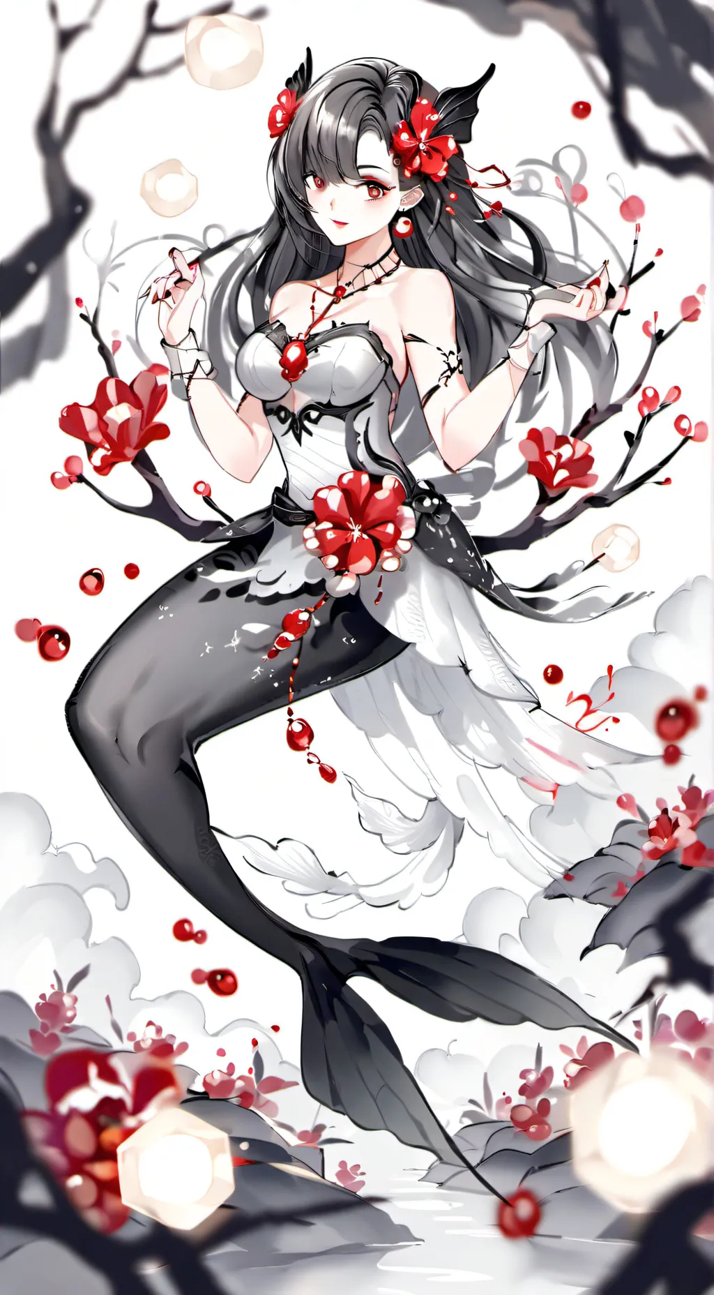 ai character: Noir background