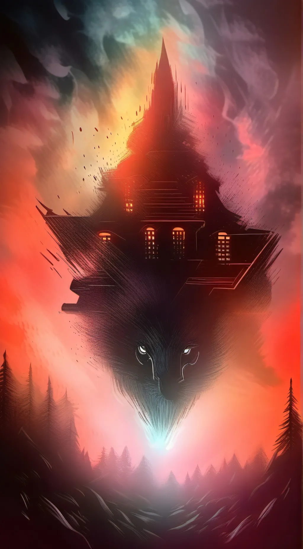 ai character: dragon  background